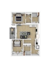 2x2 B 0417 floor plan